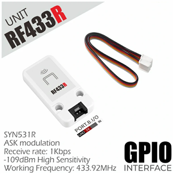 M5Stack RF433T/R Modules